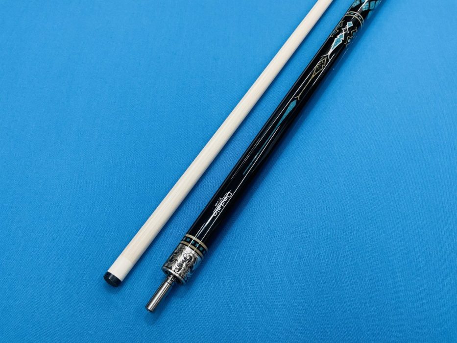 LONGONI POOL CUE DEDALO SILVER WITH S30 SHAFT. - LONGONI CAROM CUES ...